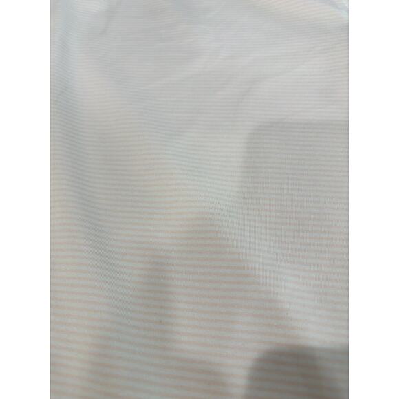 Under Armour Polo Shirt Men's Size XL Pink Striped Short Sleeve Performance polo - Picture 7 of 8